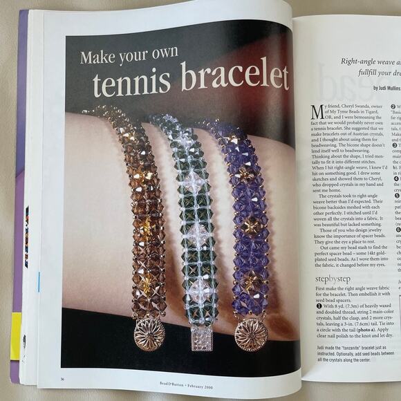 Vintage Bead & Button Magazine Issue 35 February 2000 - Picture 5 of 6